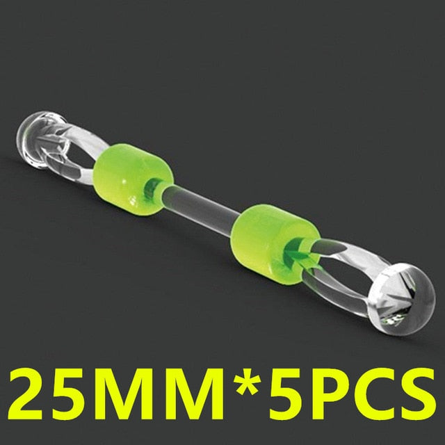 5 Pcs/ Silicone Double Hook Fish Hook Fixed Distance Splitter Fish Line Separator Double Head Anti-wrap Beans