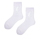 Night Reflect Light Men&Women Sock Funny Black White Harajuku Moon Butterfly Dino Hip-hop Sock for Lover Skateboard 2020 New