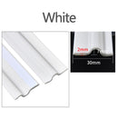 Soundproof Slides Window Seal Strip Self-adhisive Cuttable Door  Draft Stopper Weatherproofing Stripping Nylon Cloth Foam