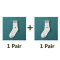New Women's Fashion Letter Patterned Socks Comfort Harajuku Socks Running Fitness Long Socks Female Casual Cotton Numbers Socks