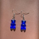 Originality Statement Dinosaur Mushroom Dangle Earring Jelly Polychromatic Bear Drop Earrings 2020 Minimalist Earings for Women