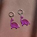Originality Statement Dinosaur Mushroom Dangle Earring Jelly Polychromatic Bear Drop Earrings 2020 Minimalist Earings for Women