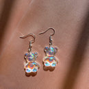 Originality Statement Dinosaur Mushroom Dangle Earring Jelly Polychromatic Bear Drop Earrings 2020 Minimalist Earings for Women