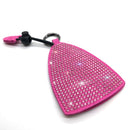 Key Case for Women Rhinestone Car Accessories Bling Girls Diamond Keychian Fob Cover Holder Keyring for Mini VW Bmw Benz Etc