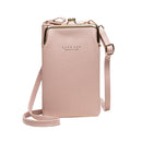 Fashion Small Crossbody Bags Women Mini PU Leather Shoulder Messenger Bag For Girls Pink Bolsas Ladies Phone Purse Zipper Flap