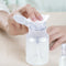 60/100/120/150/180/200ml Push Down Empty Pump Dispenser For Nail Polish Remover Alcohol Clear Bottle Storage Bottle
