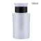 60/100/120/150/180/200ml Push Down Empty Pump Dispenser For Nail Polish Remover Alcohol Clear Bottle Storage Bottle