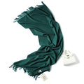 2020 winter scarf solid thick women cashmere scarves neck head warm hijabs pashmina lady shawls and wraps bandana Tassel