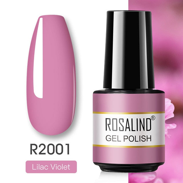 ROSALIND Gel polish For Nails Manicure Winter Colors vernis semi permanent primer Nail art Hybrid Gel Varnishes nail polish