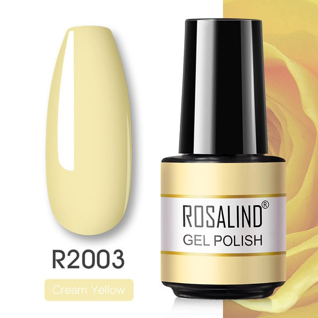 ROSALIND Gel polish For Nails Manicure Winter Colors vernis semi permanent primer Nail art Hybrid Gel Varnishes nail polish