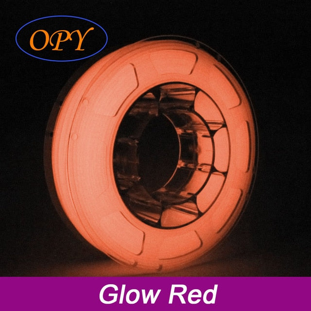 Pla Glow In The Dark Noctilucent 1Kg Filament 3D Plastic For 3D Printer From Russia Red Green Sky Blue Purple