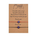 New Fashion Couple Bracelets Sun Moon Cross Sunflower Pendant Adjustable Rope Chain Bracelet Lucky Friendship Jewelry