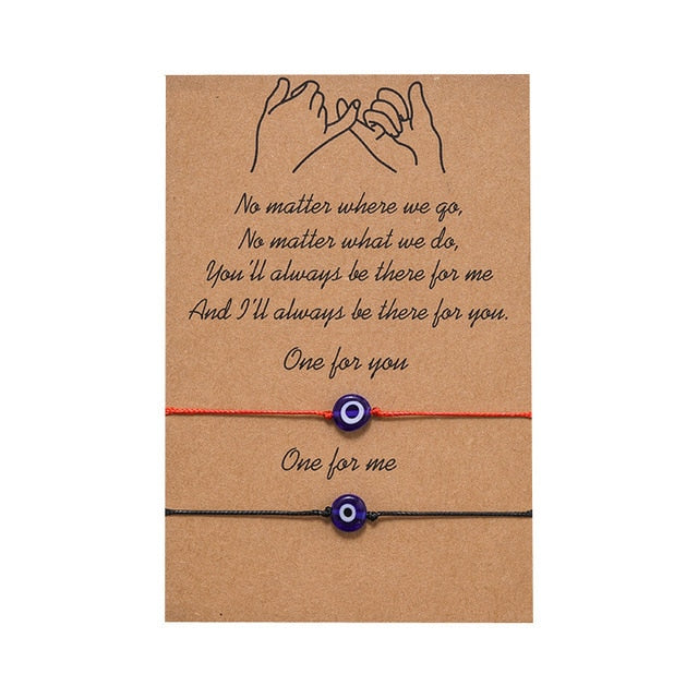 New Fashion Couple Bracelets Sun Moon Cross Sunflower Pendant Adjustable Rope Chain Bracelet Lucky Friendship Jewelry