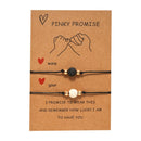 New Fashion Couple Bracelets Sun Moon Cross Sunflower Pendant Adjustable Rope Chain Bracelet Lucky Friendship Jewelry