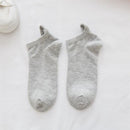 Fashion man socks cotton high quality summer korean style cartoon ankle socks men's colorful funny embroidered socks