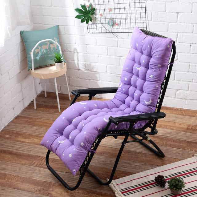 Solid Color Cushion Soft Comfortable Office Chair Seat Cushions Reclining Chair Cushion Long Cushion Various Sizes Are Available