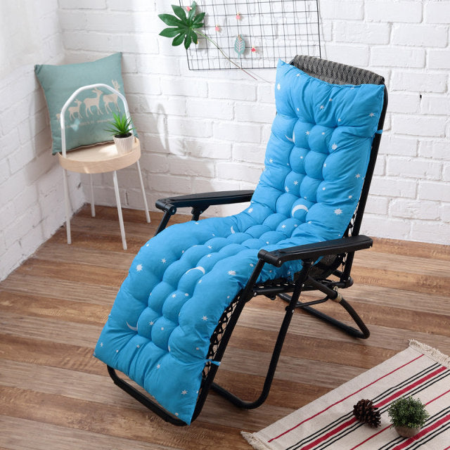 Solid Color Cushion Soft Comfortable Office Chair Seat Cushions Reclining Chair Cushion Long Cushion Various Sizes Are Available
