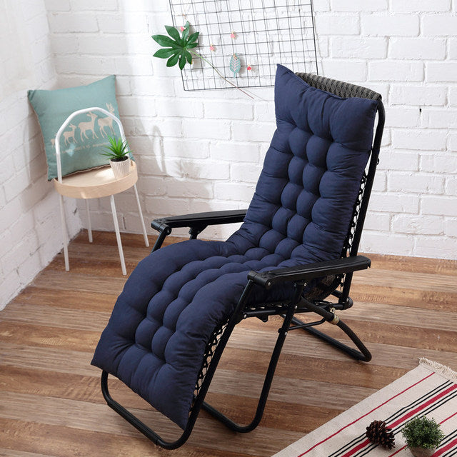 Solid Color Cushion Soft Comfortable Office Chair Seat Cushions Reclining Chair Cushion Long Cushion Various Sizes Are Available