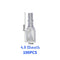 100Pcs/lot 2.8/4.8/6.3mm Female and male Crimp Terminal Connector Gold Brass/Silver Car Speaker Electric Wire Connectors Set
