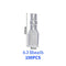 100Pcs/lot 2.8/4.8/6.3mm Female and male Crimp Terminal Connector Gold Brass/Silver Car Speaker Electric Wire Connectors Set