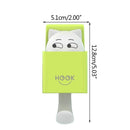 Creative Cute Hidden Cat Wall Hanging Hook for Clothes Hat Scarf Key Cute Animals Hanger Rack Wall Decoration Free Punching