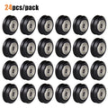 12/24pcs CNC Openbuilds Plastic POM Wheel with 625zz Idler Pulley Gear Passive Round/V-Slot Perlin Pulley Wheel for CR10 Ender 3