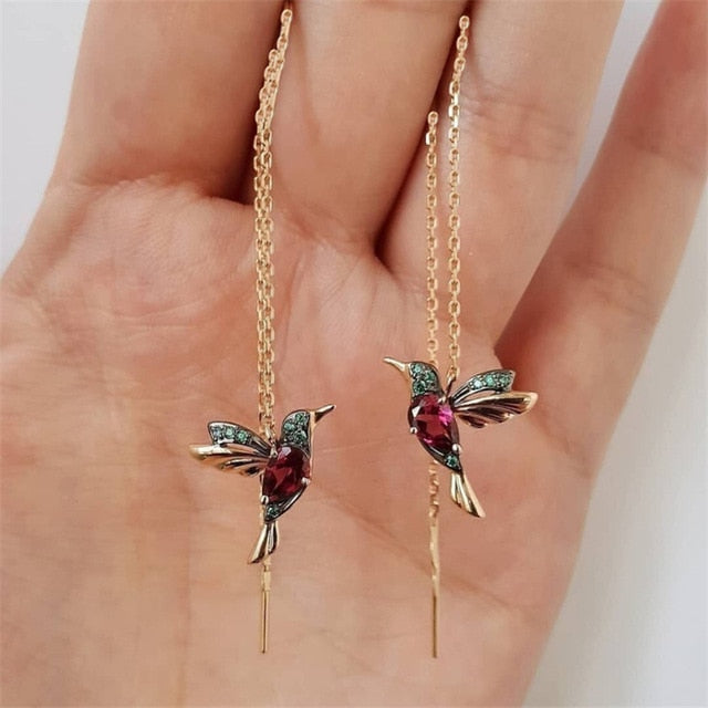 Hot New Silver Color Needle Willow Leaf Earrings Female Fashion Jewelry Temperament Simple Long Tassel Earrings For Women Gift