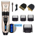 Clipper For Dog Clippers Dogs Grooming Clipper Kit USB Professional Rechargeable Low-Noise Pets Hair Trimmer Display Battery