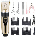 Clipper For Dog Clippers Dogs Grooming Clipper Kit USB Professional Rechargeable Low-Noise Pets Hair Trimmer Display Battery