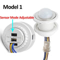 Time Delay Adjustable 110V-220V Highly Sensitive Auto ON/OFF PIR Infrared Motion Sensor Switch Mode Detector Light Switch