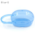 Size S Baby Solid Pacifier Box Soother Container Holder Pacifier Box Travel Storage Case Safe Holder Pacifier PP Plastic Box