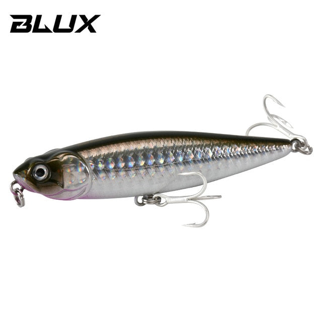 BLUX RIPPLE 87 Topwater Pencil WTD 87mm 9g Surface Fishing Lure Walk The Dog Artificial Saltwater Hard Bait Bass Plastic Walker