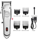 All-Metal Barber Hair Clipper Professional Electric Hair Trimmer Men Cordless Hair Cutter Machine Hair Cut Magic Rechargeable
