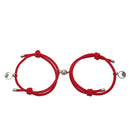 2pcs Couple Magnet Attract Each Other Creative Personality Couple Bracelet Men and Women Charm Girl Bracelet Jewelry Lover Gift