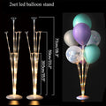 7 /11/19tubes Balloon Holder Column Balloons Stand Stick Balons Birthday Party Decorations Kids Wedding Christmas Decor Supplies