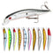 1pcs/lot Fishing Lure 3D Eyes Floating Minnow Aritificial Laser Wobblers 10cm 8.3g Crankbait Hard Plastic Fishing tackle Pesca