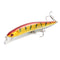 1pcs/lot Fishing Lure 3D Eyes Floating Minnow Aritificial Laser Wobblers 10cm 8.3g Crankbait Hard Plastic Fishing tackle Pesca