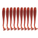 WDAIREN 4.8cm 0.8g Impact Ring Shad Fishing Lure Worm Soft Silicone Bait Jigging Wobblers Lures Artificial Swimbait Pesca Tackle