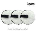 12PCS/SET Reusable Bamboo Fiber Washable Rounds Pads Makeup Removal Cotton Pad Cleansing Facial Pad Tool New