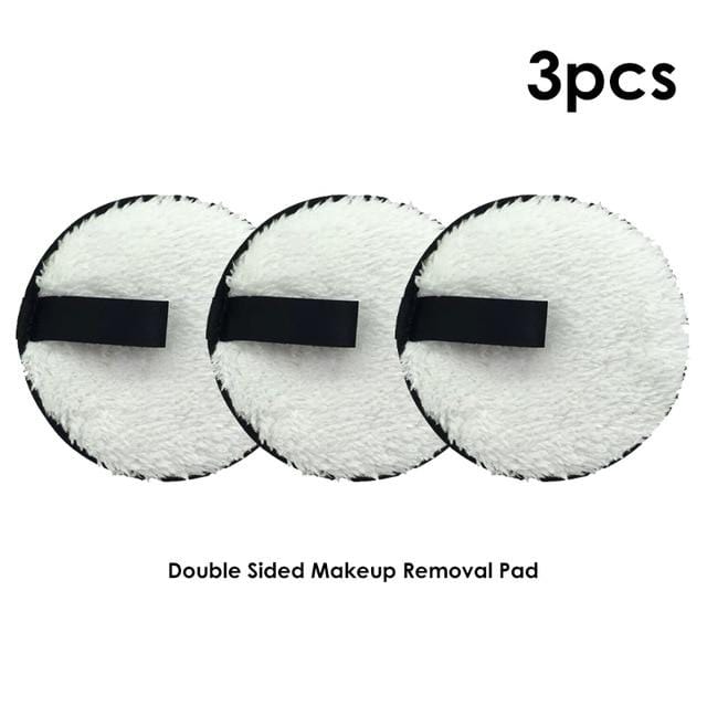 12PCS/SET Reusable Bamboo Fiber Washable Rounds Pads Makeup Removal Cotton Pad Cleansing Facial Pad Tool New