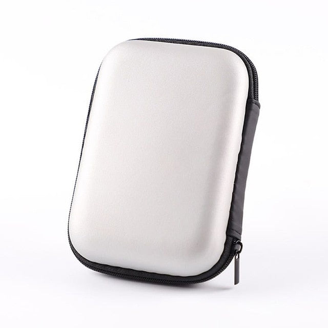 NEW 2.5 Hard Disk Case Portable HDD Protection Bag for External 2.5 Inch Hard Drive/Earphone/U Disk Hard Disk Drive Case EVA bag