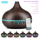 500ML Aromatherapy Diffuser Xiomi Air Humidifier with LED Light Home Room Ultrasonic Cool Mist Aroma Essential Oil Diffuser