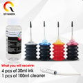 30ML Refill Dye Ink Kit For Epson Canon HP Brother Lexmark DELL Kodak Inkjet Printer Cartridge Printer for hp 302 301 652 21 901