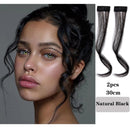 Synthetic Fake Bang Hair Piece Clip In Hair Extension Fake Fringes Bang Women Natural Air Bangs Clip on Bangs 24 Colors