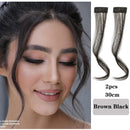 Synthetic Fake Bang Hair Piece Clip In Hair Extension Fake Fringes Bang Women Natural Air Bangs Clip on Bangs 24 Colors