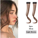 Synthetic Fake Bang Hair Piece Clip In Hair Extension Fake Fringes Bang Women Natural Air Bangs Clip on Bangs 24 Colors