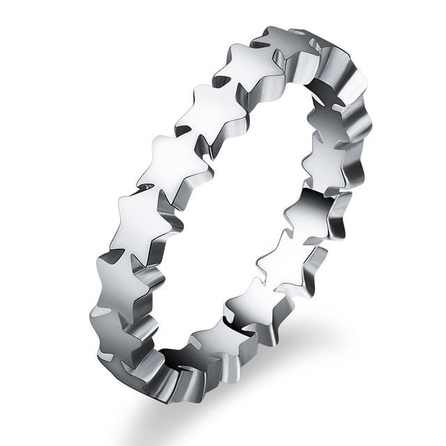 Fashion Luxury Crystal Engagement Ring for Women AAA White Cubic Zirconia Silver color Rings 2020 Wedding Trend Female Jewerly