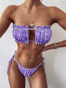 Leopard Bikinis Set For Women Swimsuit Summer Beach Wear Brazilian Biquinis Feamle Bathing Suits 2021 Sexy Women Bikini Swimwear
