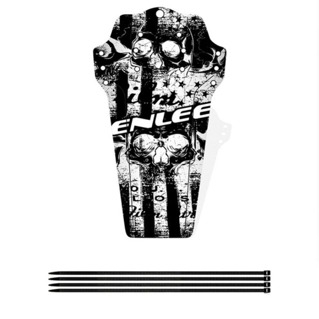 ENLEE Bicycle Fenders Carbon Fiber Color Front/Rear Tire Wheel Universal Mudguard MTB Road Bike Wings Fenders Cycling