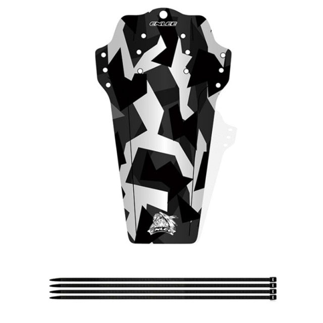 ENLEE Bicycle Fenders Carbon Fiber Color Front/Rear Tire Wheel Universal Mudguard MTB Road Bike Wings Fenders Cycling